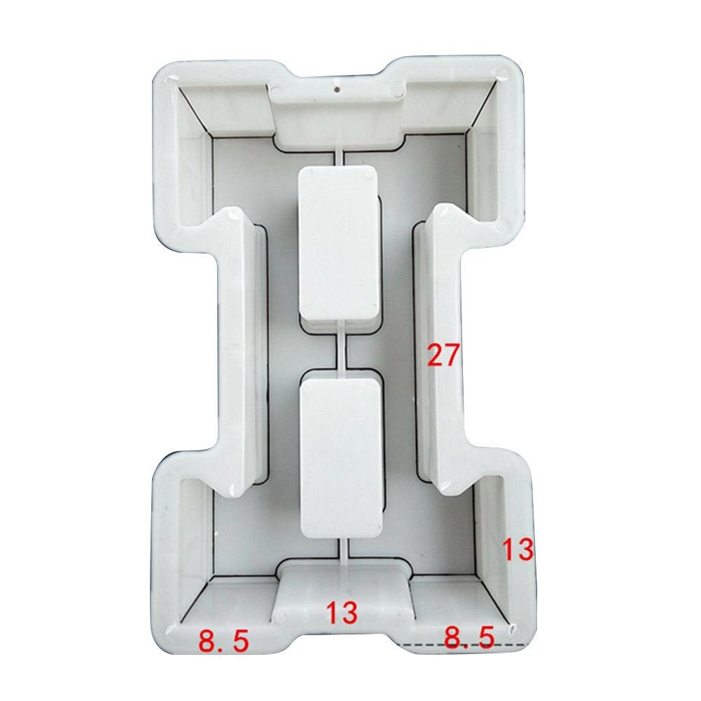 Garden Path Maker Mold DIY Paving Cement Brick Walkway Stone Road Concrete Mold Help You Decorate Your Backyard Landscape