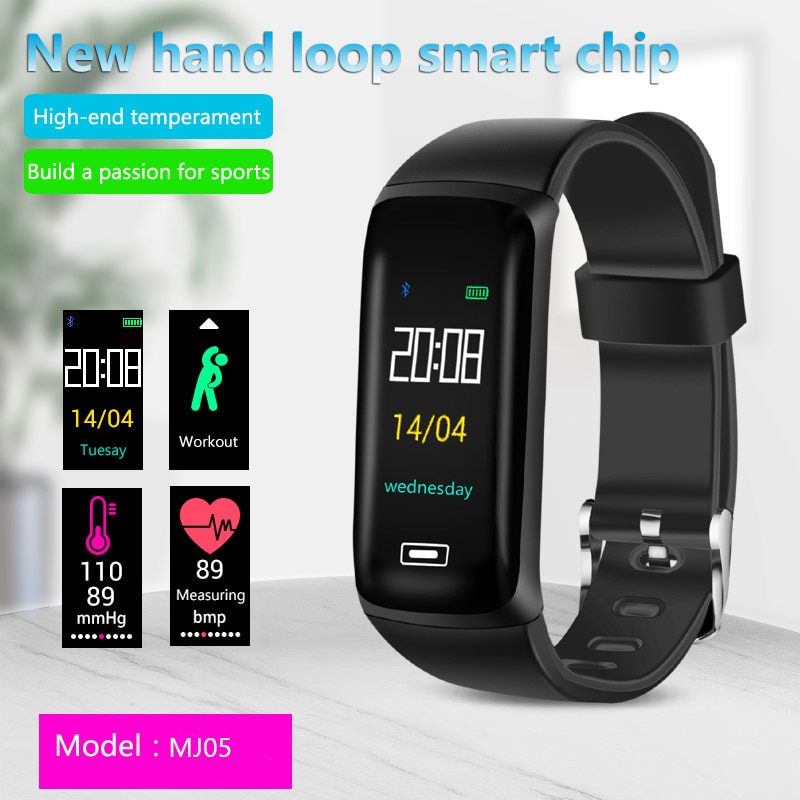 Smartwatch SHELI IP67 Wodoodporny - Ciśnienie Krwi, Tętno, Krokomierz Sportowa Opaska