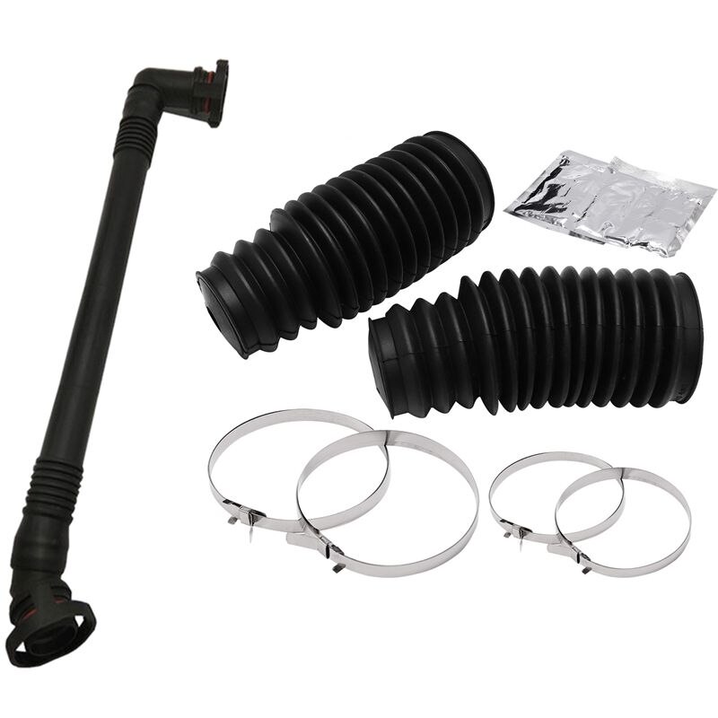 Inner Steering Rack Boot Gaiter Bellows Clips for BMW 3 Series E46 & PCV Crankcase Valve Breather Vent Hose for BMW E36
