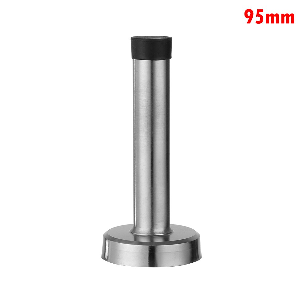 Protector Sound Dampening Door Stop Dual Use Self Adhesive Wall Mounted Rubber Stopper Buffer Prevent Collision Door Catch: 95mm