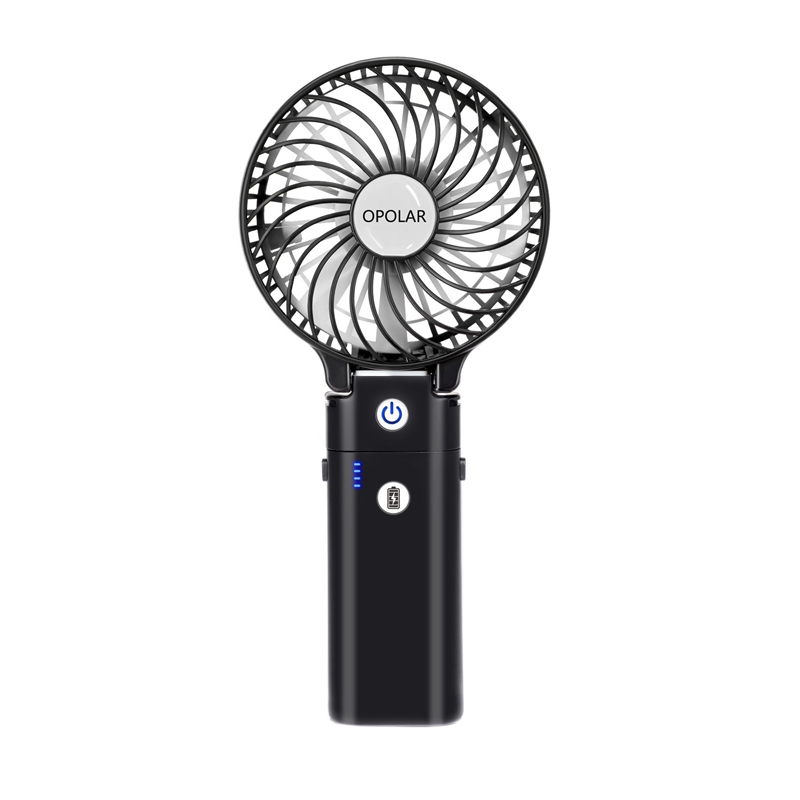 OPOLAR Hand Held Fan 5200Mah USB Rechargeable Fan Small Portable Handheld Fan Foldable Mini Desk Fan For Home Travel Indoors: Default Title