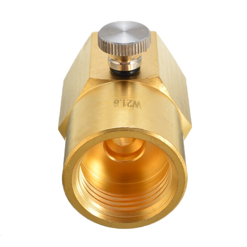 CO2 Refill Adapter Connector Tool Kit For Filling Tank Sodastream Soda Club Water Sprinkler TR21-4 to W21.8