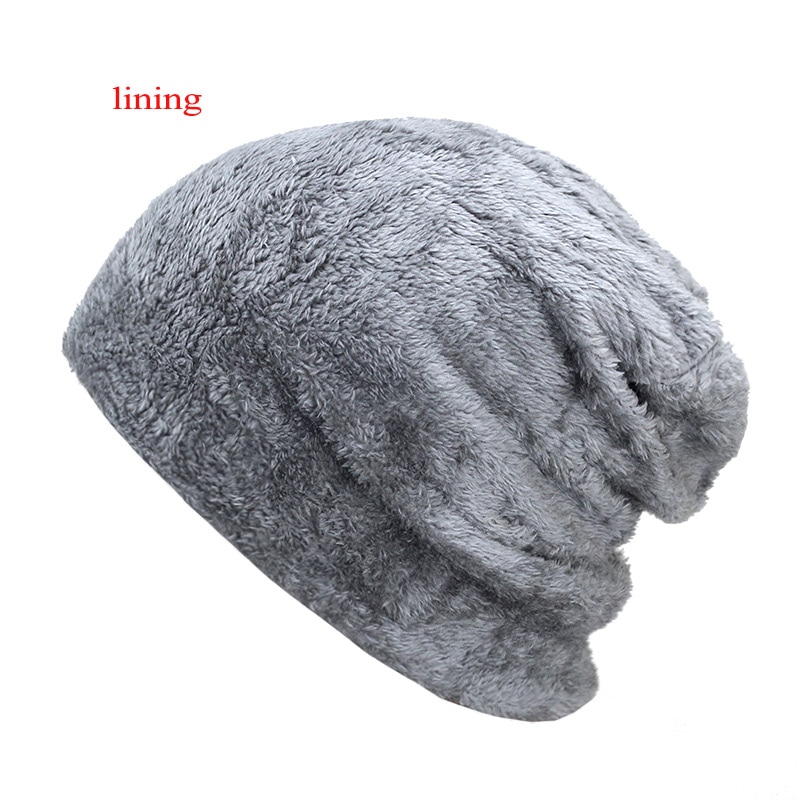 Mannen Winter Hoed Mode Gebreide Zwarte Hoeden Fall Hoed Dik En Warm En Bonnet Skullies Beanie Zachte Gebreide mutsen Katoen