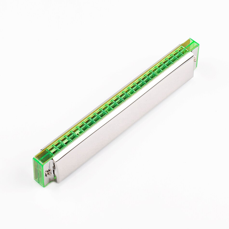 Zwaan SW24-8 Octaaf Harmonica 24 Gaten Koper Boord Rvs Cover Board Octaaf Harp Houtblazers