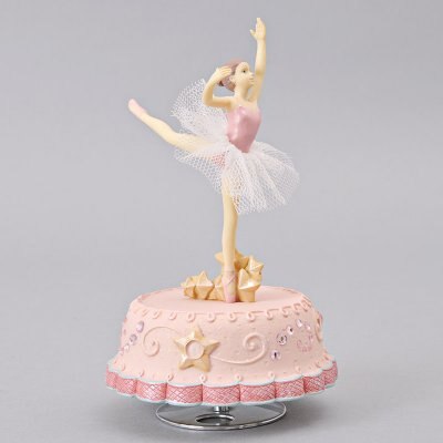 Caixa porta-joias de ballet e menina, decoração de princesa para aniversário e dia dos namorados, caixa de armazenamento