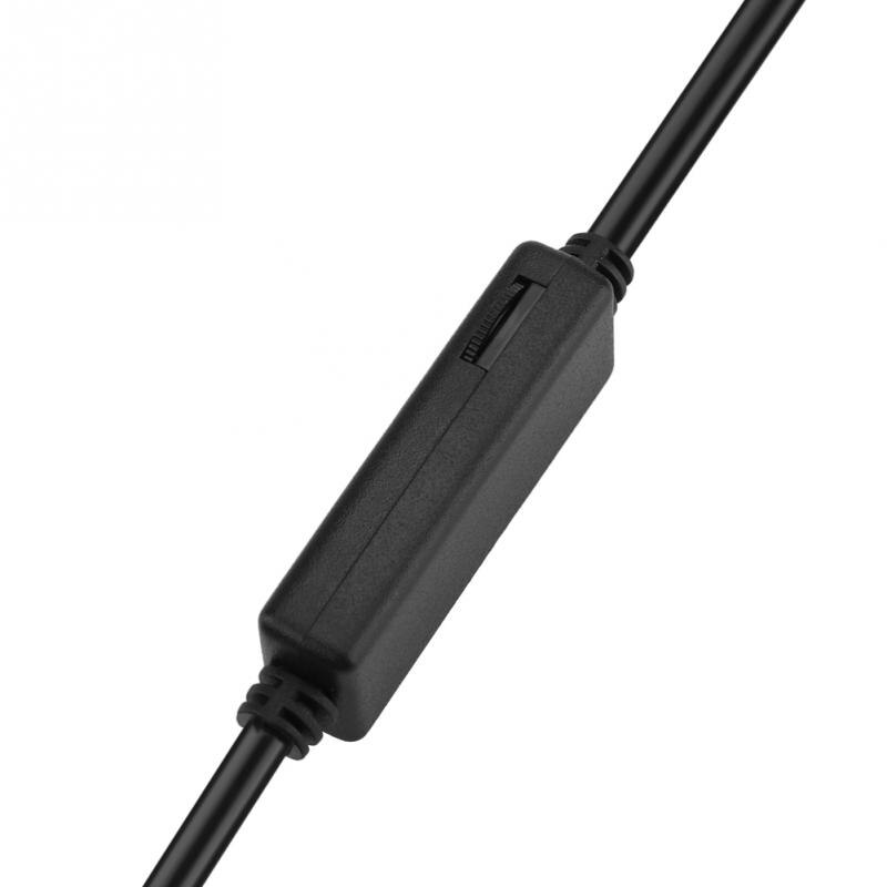20m 5.5mm dia vandtæt endoskop bærbart usb endoskop med 720p usb inspektionskamera 60 ° synsvinkel til rørbilinspektion