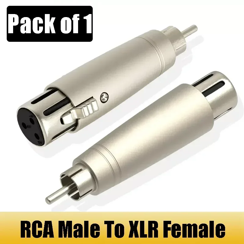 Audio--Adapter RCA-Stecker (Buchse) auf XLR-Stecker (Buchse) Stecker 6,35mm ts/trs Stecker (Buchse) Stecker Buchse Audio--Adapter: Blau / bündeln 1