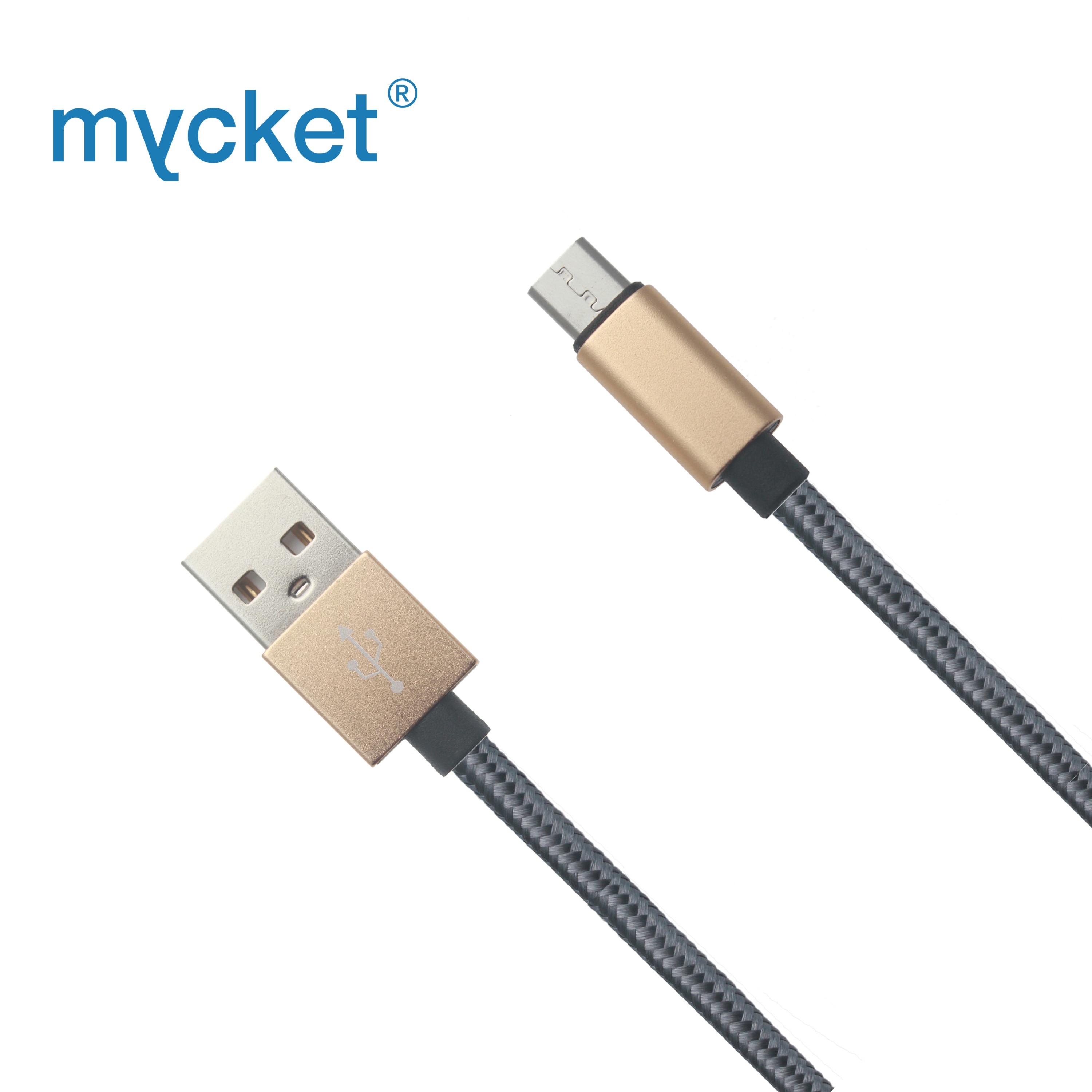 MYCKET 20CM Mini Micro USB Cable Usb Cable fast charge mobile phone cables for Android