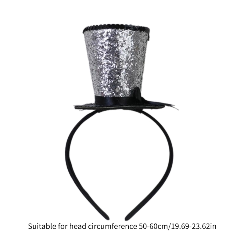 Slør top hat fascinators hårbøjle tehat til piger børn vintage pilleæskehat tehat fascinators halloween