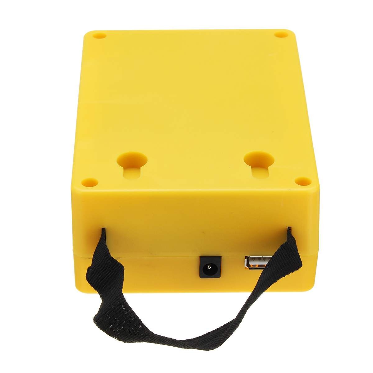 Leory Solar Panel Portable Home Outdoor DC 9V 3W Solar Panels Battey Charging Generator Power Generation Energy + 2 x 1W Bulb