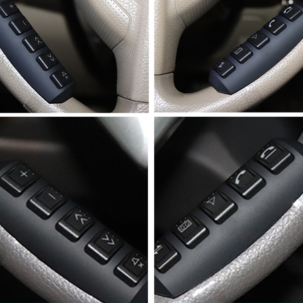 Reproductor de DVD con botones de Control remoto para volante de coche, dispositivo inalámbrico multifunción con GPS, Estilo Universal
