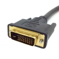 DVI -D DVI D Dual Link Male Digital 24+1 to DVI 24+1 Female VIDEO Extension Cable 50cm for Monitor Projector