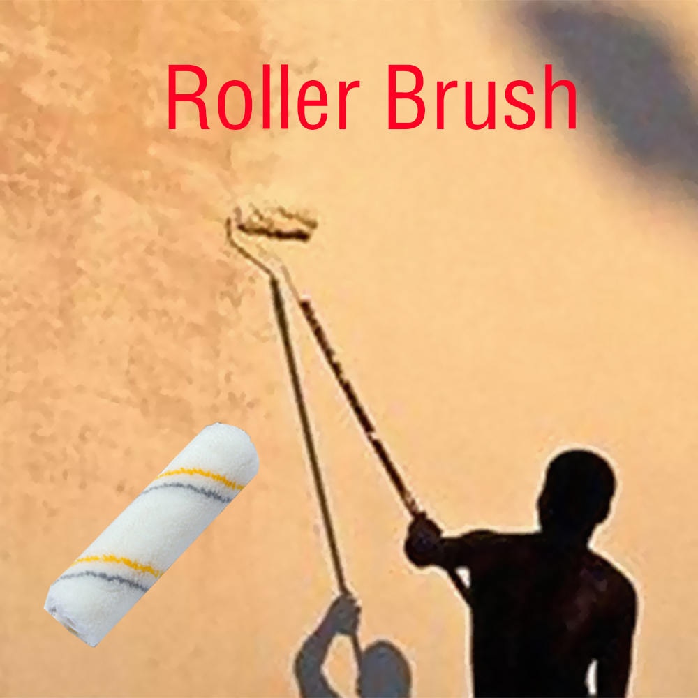 20*Mini Craft Paint Foam Rollers Paint Roller Brush Decorators Brush Smooth Tools Decorating Painting Tool 4 Inch White