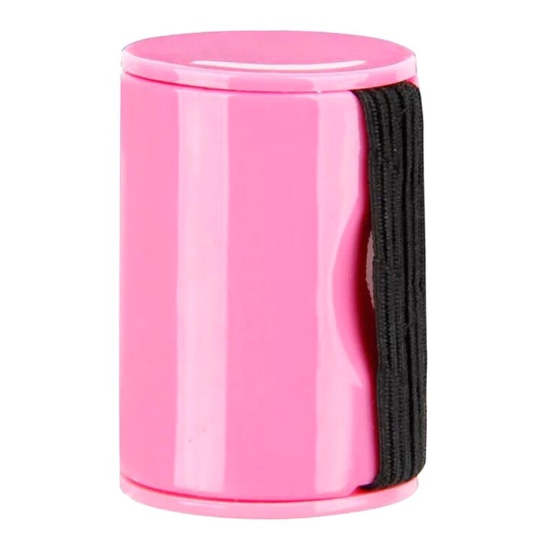 Rhythm Sand Shaker Finger Ring Music Shot for Ukulele Guitar Bongo Mandolin: pink
