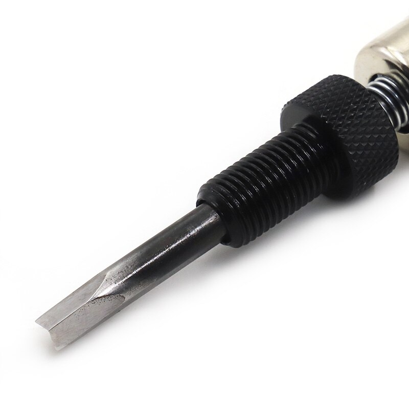 Diy Leer Hulpmiddel V-Groef Type Push Groovende Apparaat Verstelbare Handvat Groover Craft Guts Gereedschap Naaien Leer Hobbygereedschappen