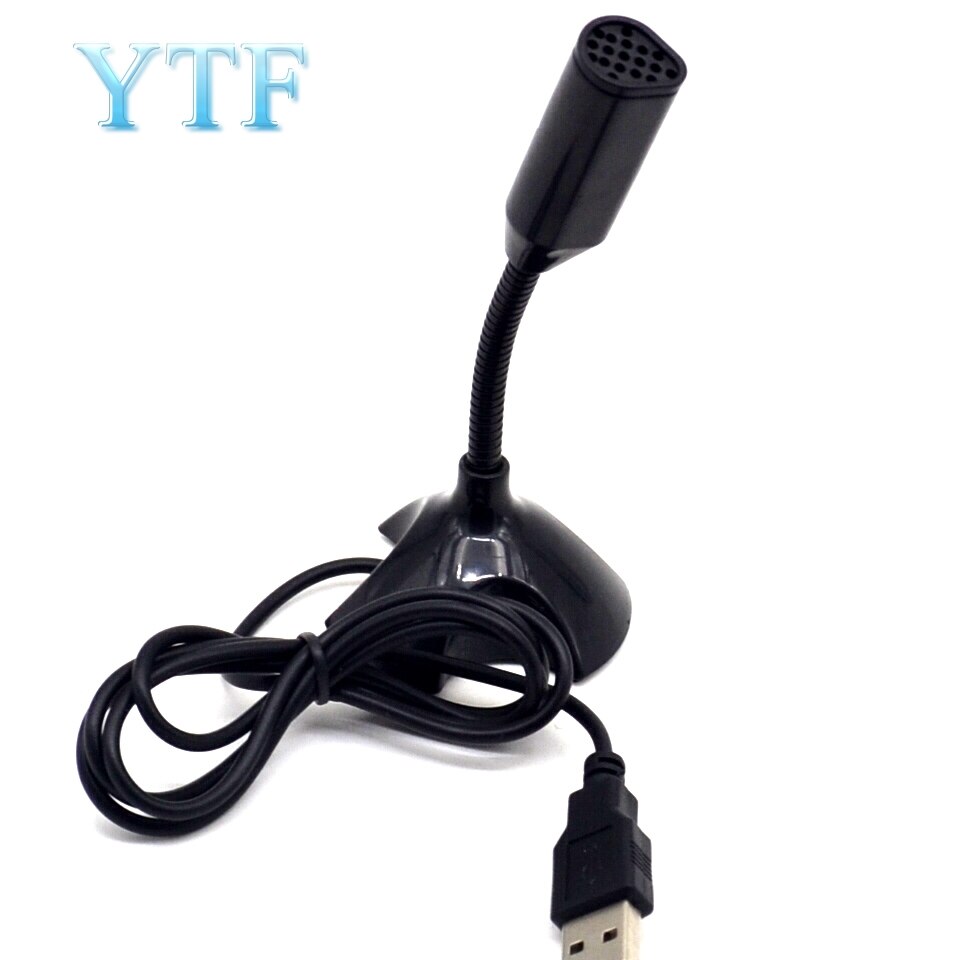 1pcs USB Microphone for Raspberry Pi 2 3 Model B Mic Portable With Holder Free Drivers Black