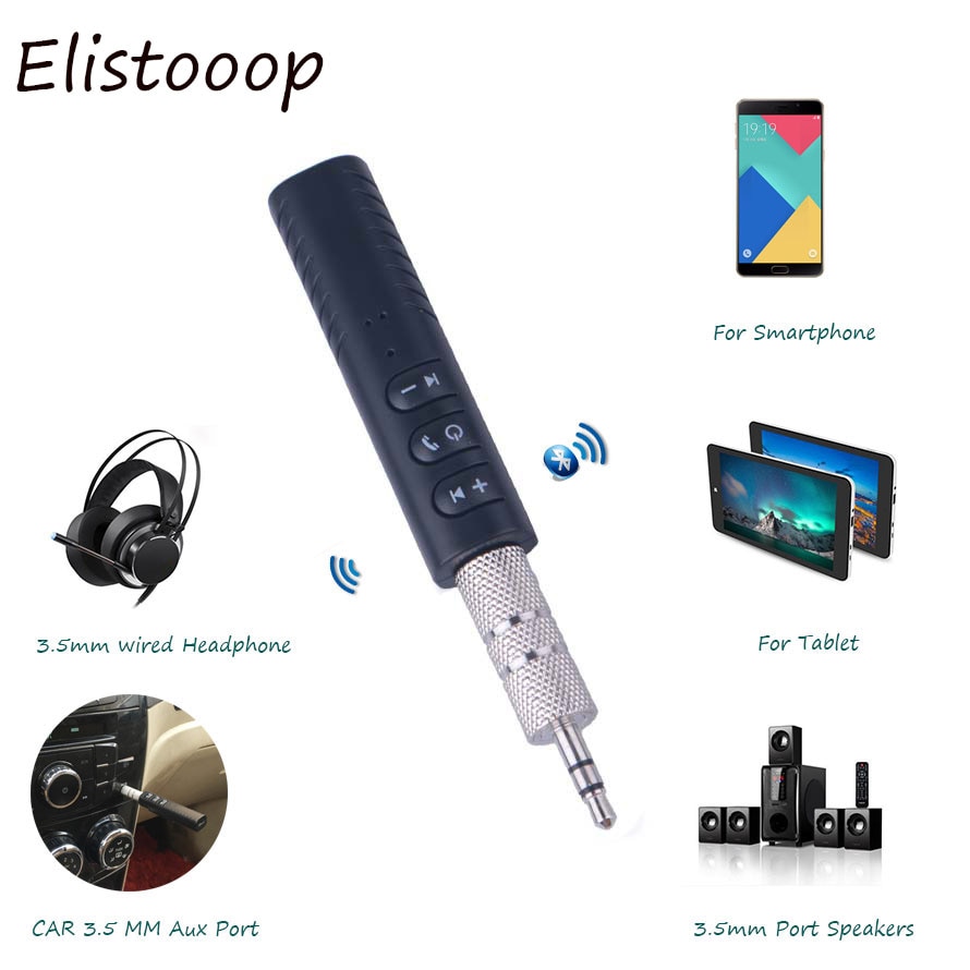 Universal 3,5 Jack Bluetooth Car Kit Neue Bluetooth AUX Audio Receiver Musik Empfang Broadcast Auto Bluetooth Hände-freies