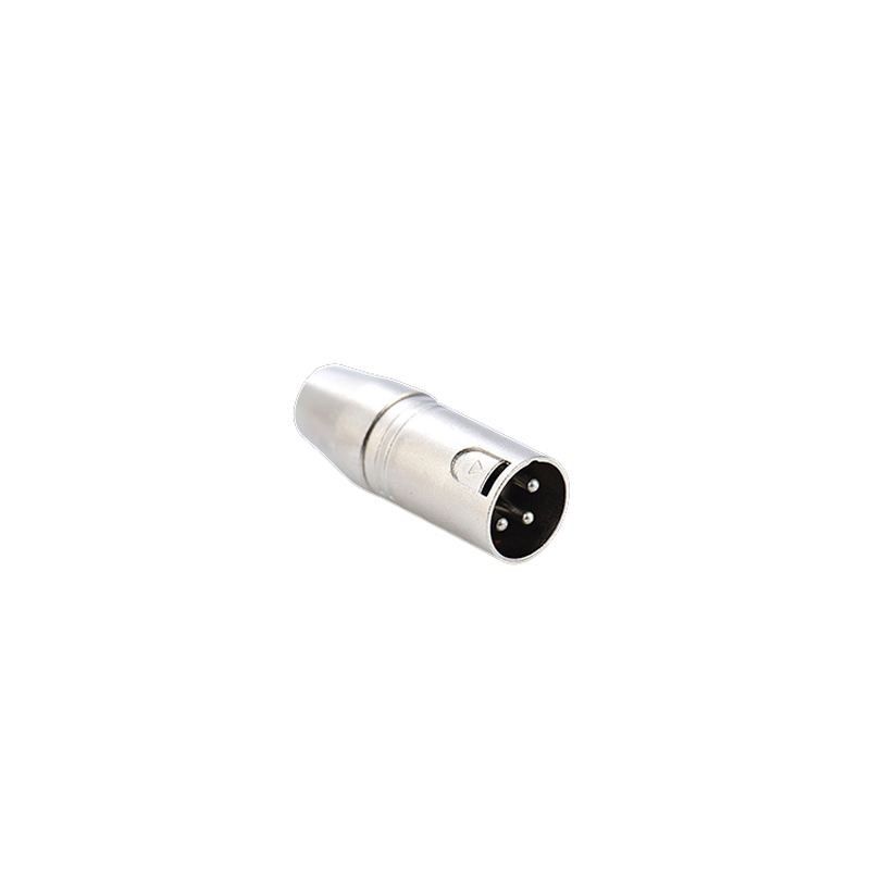 Audio Jack 3 Pin XLR Adapter Connector to 3.5 mm Male Female 6.35 mm To XLR Plug Audio Converter Microphone Adaptors: PURPLE