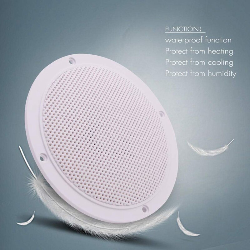 5.25 pouces 2Way 160W Marine stéréo bateau étanche haut-parleur Bluetooth moto extérieure o système de son pour SPA UTV ATV Golf
