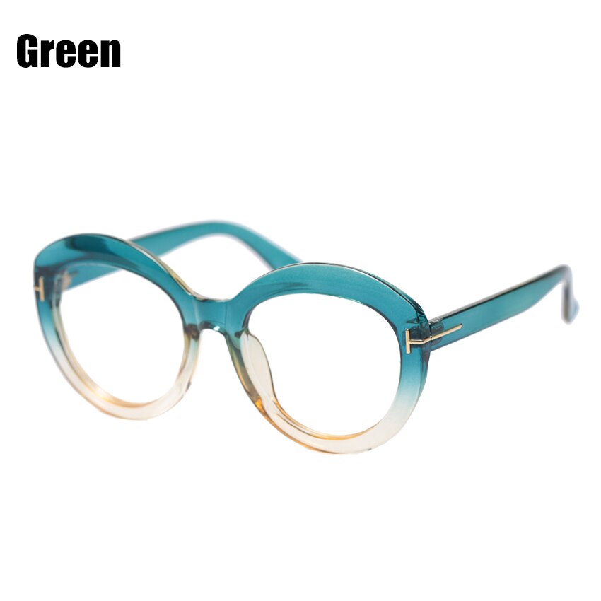 SOOLALA plastikowe okrągłe przezroczyste okulary optyczne rama kobiety kobieta 2021 przezroczyste klosze spektakl krótkowzroczność okulary korekcyjne: zielony