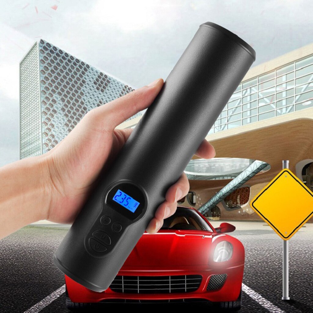 Portable Air Compressor Tyre Inflator for Football Motorbike Car Tyres Mattress