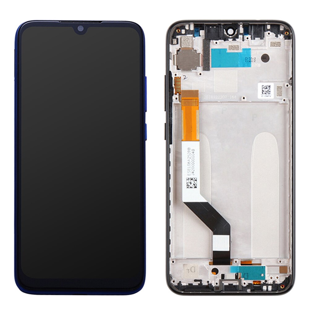 Pantalla LCD AAA ++ para Xiaomi Redmi Note 7, pantalla táctil con Marco, digitalizador, repuesto solo para Redmi Note 7