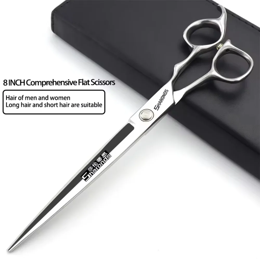 6/7/8/9 Inch hair cutting shears, Hairstylist Barber Scissors Set, Hairdressing long scissors, Hair Cutting Tools