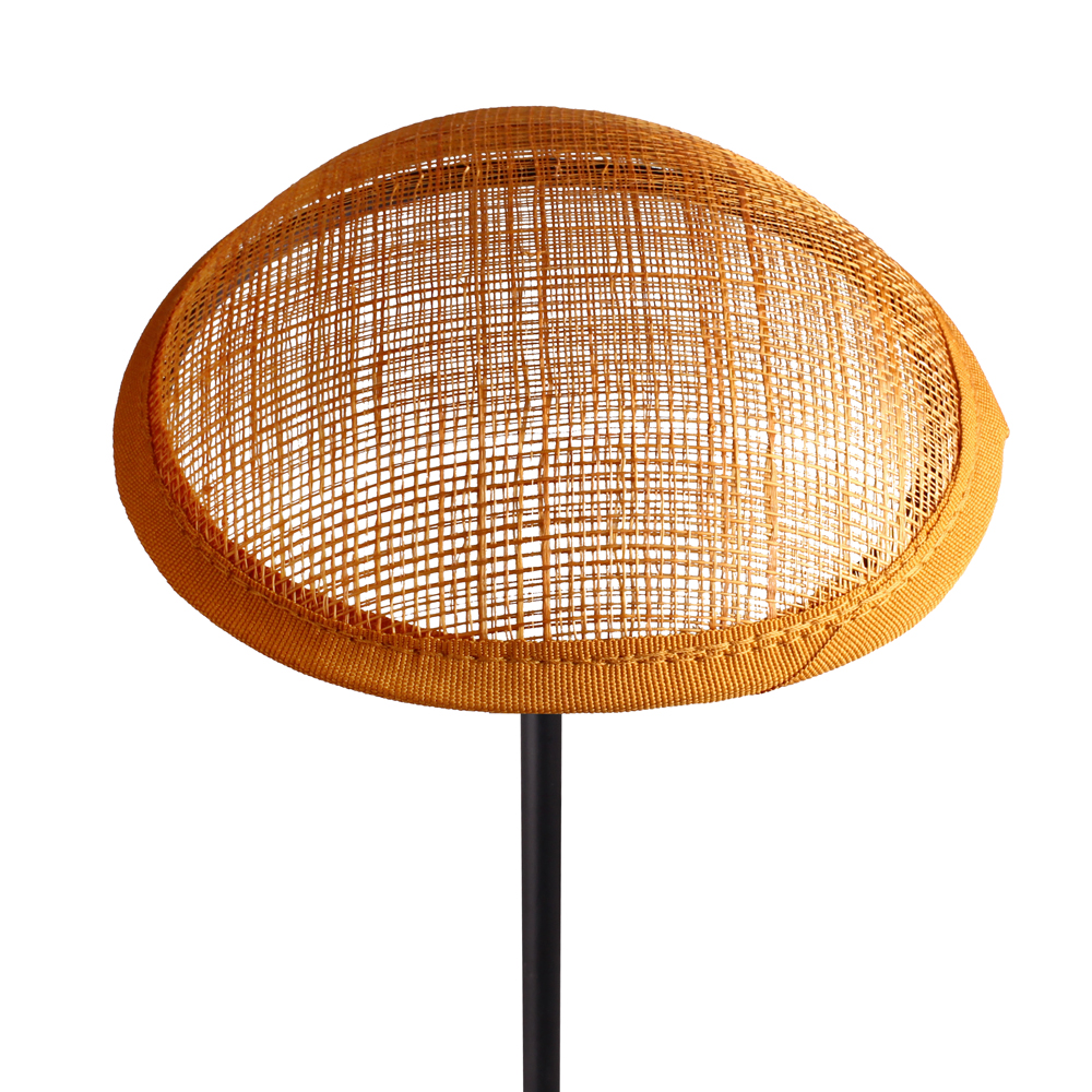 13CM Round Linen Hat DIY Millinery Fascinator Base For Netting Hair Top Hat Women Party Accessory Cap Holder 6PCS/LOT