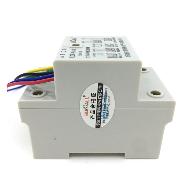 EDF-96D Din Rail Mount Float Switch Auto Water Level Controller AC220V 5A Water Pump Controller