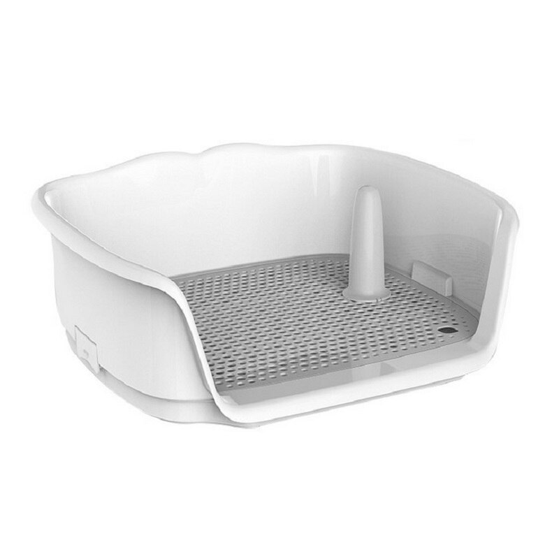 Detachable Portable Dog Toilet Plastic Double Layer Dog Pad Training Cat Puppy Pee Toilet Small Animal Pet Indoor Supplies