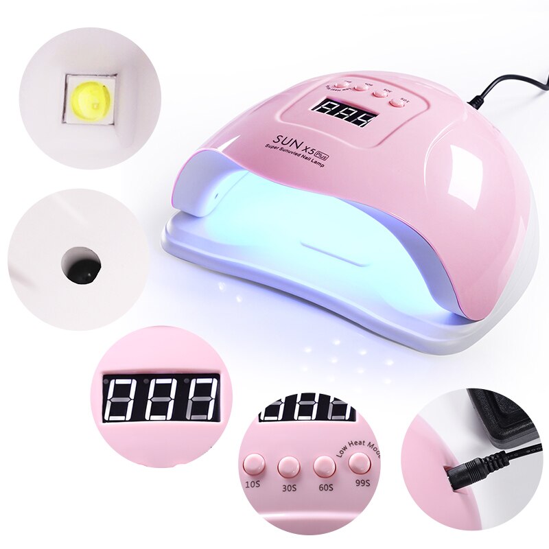 72w negle uv lampe nail art tørretumbler 30s/60s/99s negle uv gel til hærdning af al gel neglelak 36 lysdioder uv lamp cure gellack manicuring