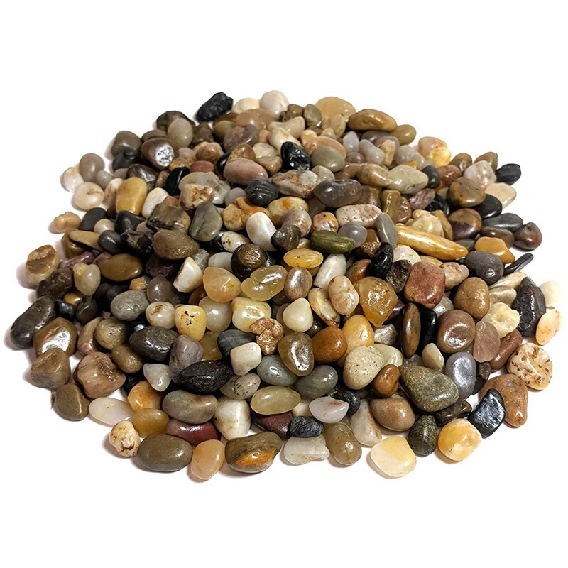 500G rivière roches en plein air pierres décoratives cailloux grand pavé naturel coloré oie jardin pavage jardin pierre de pluie