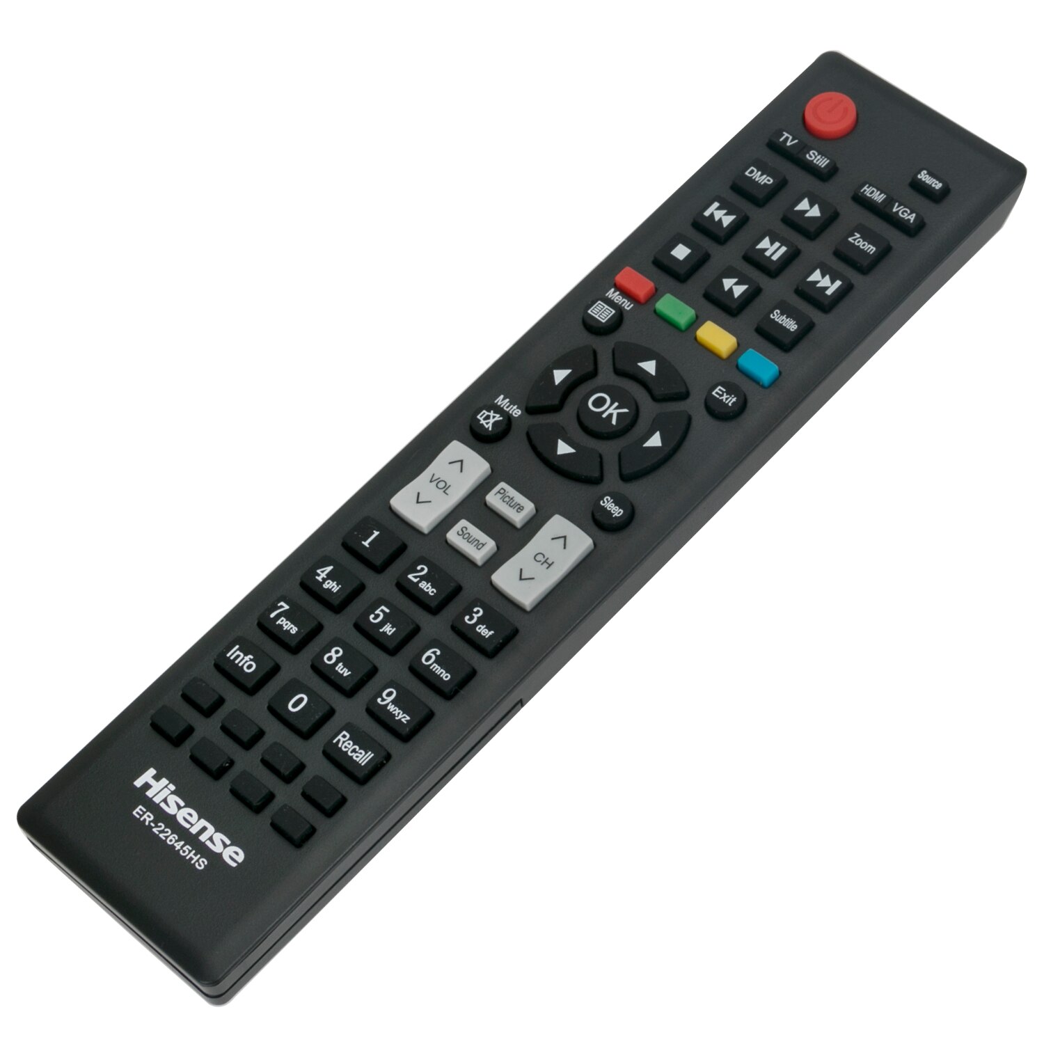 Original TV Remote Control ER-22645HS ER22645HS For Hisense LED TV LEDN50D36P 50D36P-N ER-22641HS