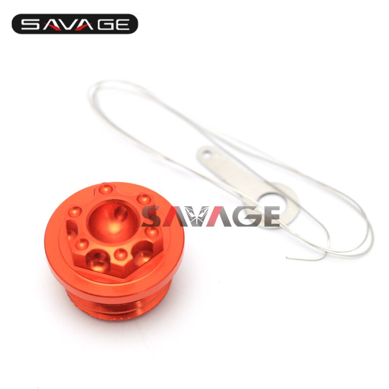 Bouchon de vis de remplissage d'huile moteur pour KTM 690 DUKE/SMC/SMC-R/Enduro/Supermoto 640 LC4 accessoires moto CNC aluminium