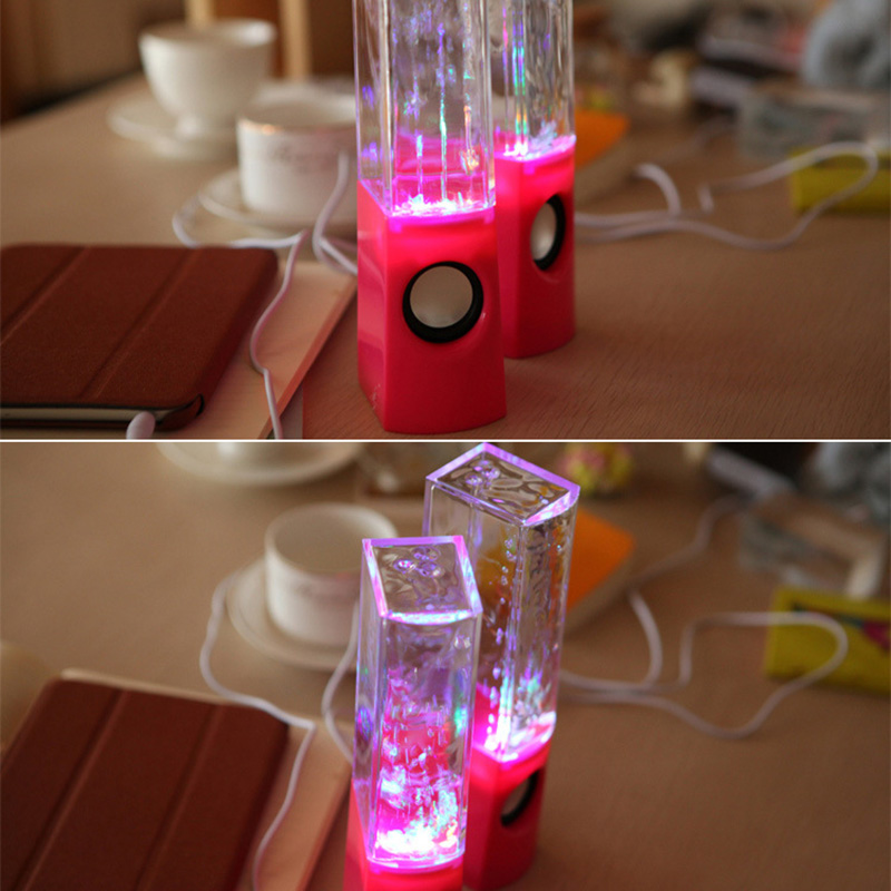 Wireless Dancing Water Speaker LED Light Fountain Speaker Home Party OC