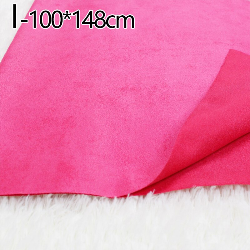 Tissu en Faux cuir suédé synthétique imperméable, 100x148cm, pour vêtement, bricolage, matériel de couture: 9