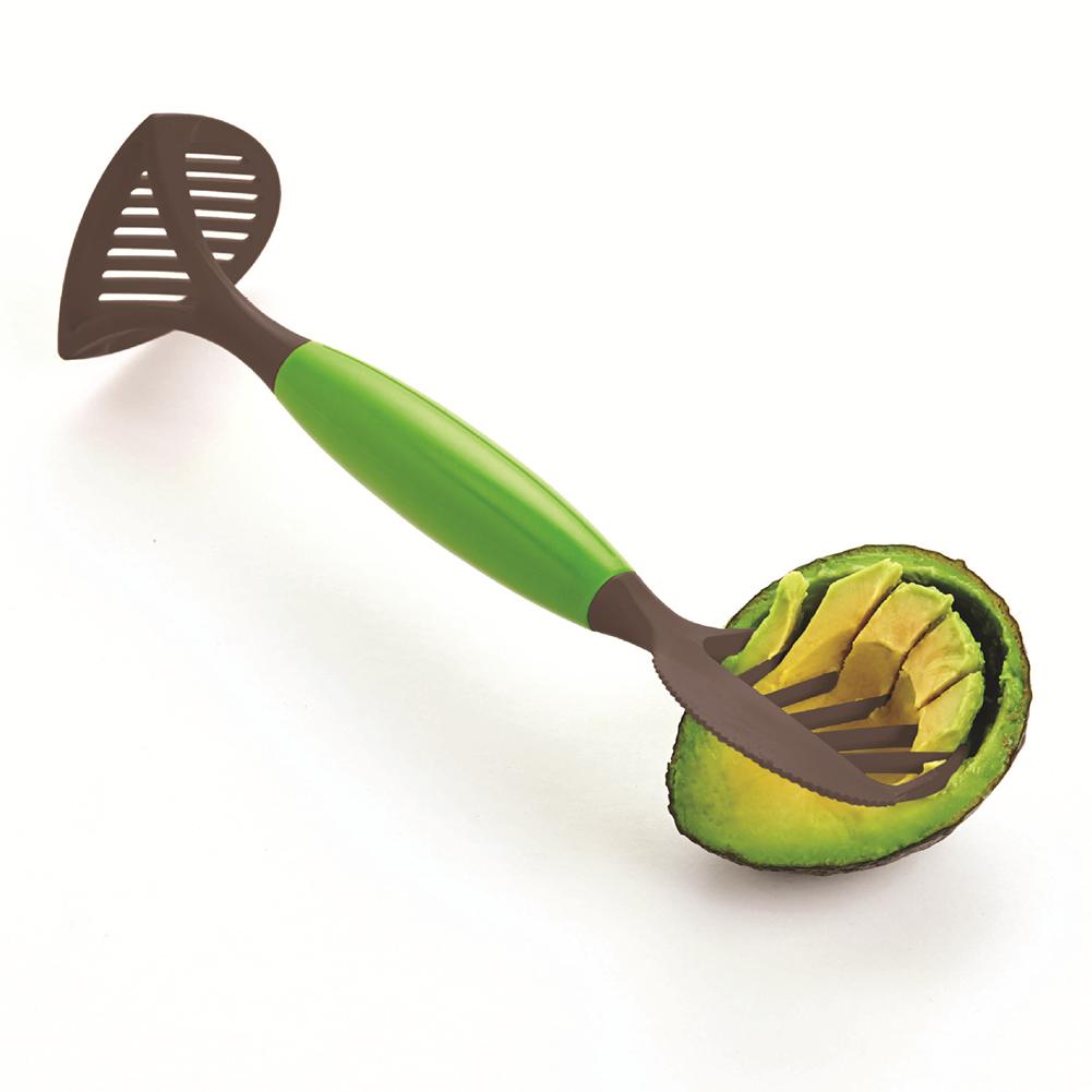 3 In 1 Avocado Tool Avocado Slicer Cut Fruit Cutting Machine Avocado Masher Restaurant Supplies Kitchen Tools