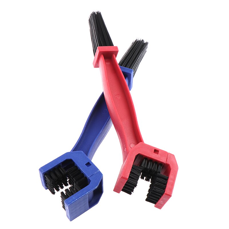 Motorcycle Chain Cleaner Plastic Bike Bicycle Moto Brush Cycling Clean Chain Cleaner Outdoor Scrubber Tool for Road