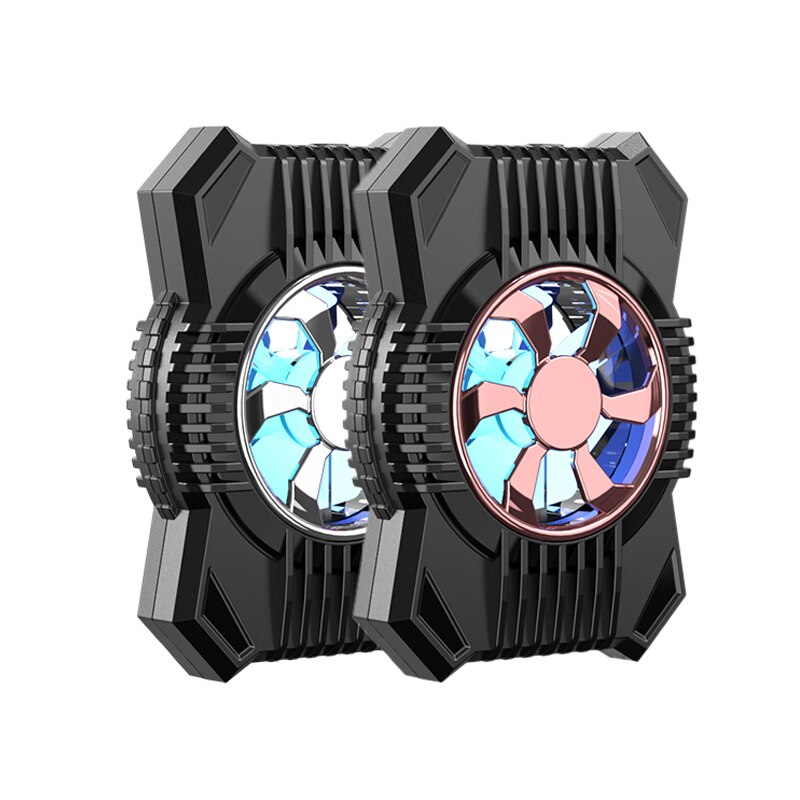 Universal Mobile Phone Radiator Game Cooler USB Charging Cooling Fan Silicone Suction Cup Cooler For Android IOS Smart Phone