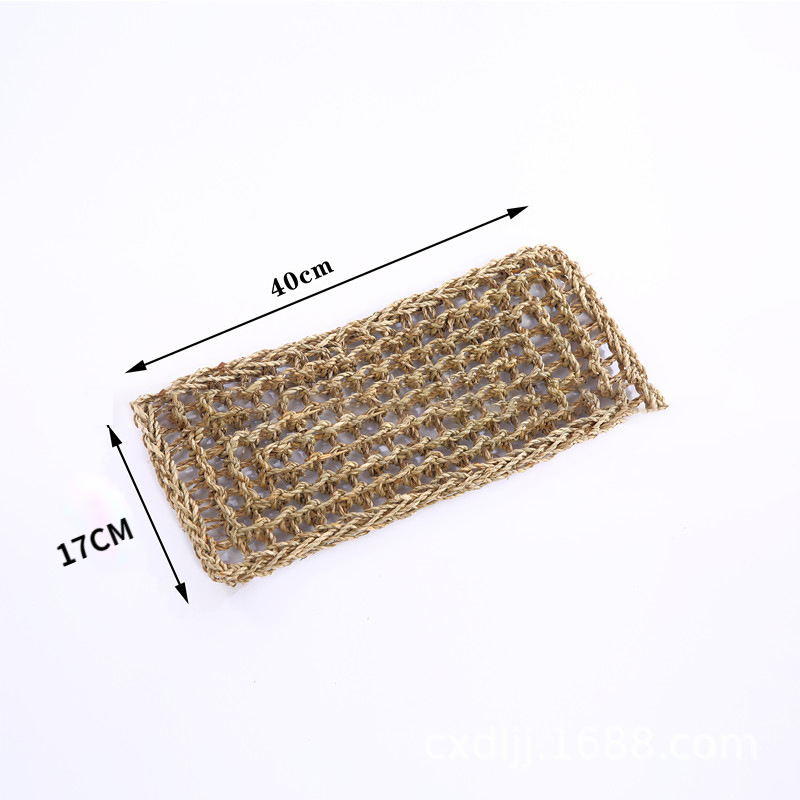 Reptiel Zeewier Matten Hangmat Terrarium Decoratie Voor Lounger Kleine Hermit Krabben Gekko Bed Vogels Huisdieren Hagedis Accessoires: L / Licht Geel