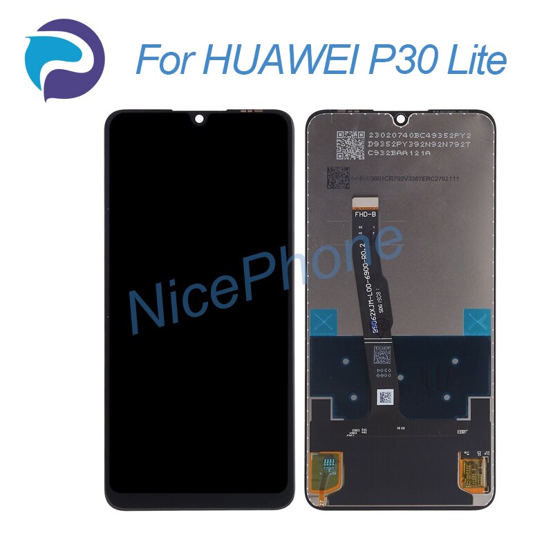 P30 lite lcd screen 6.15" lcd screen + touch digitizer MAR-L01A/L21A/LX1/LX1M/LX2/L21MEA/L22A/L22B/LX3A LCD P30 lite lcd screen: Black LCD only