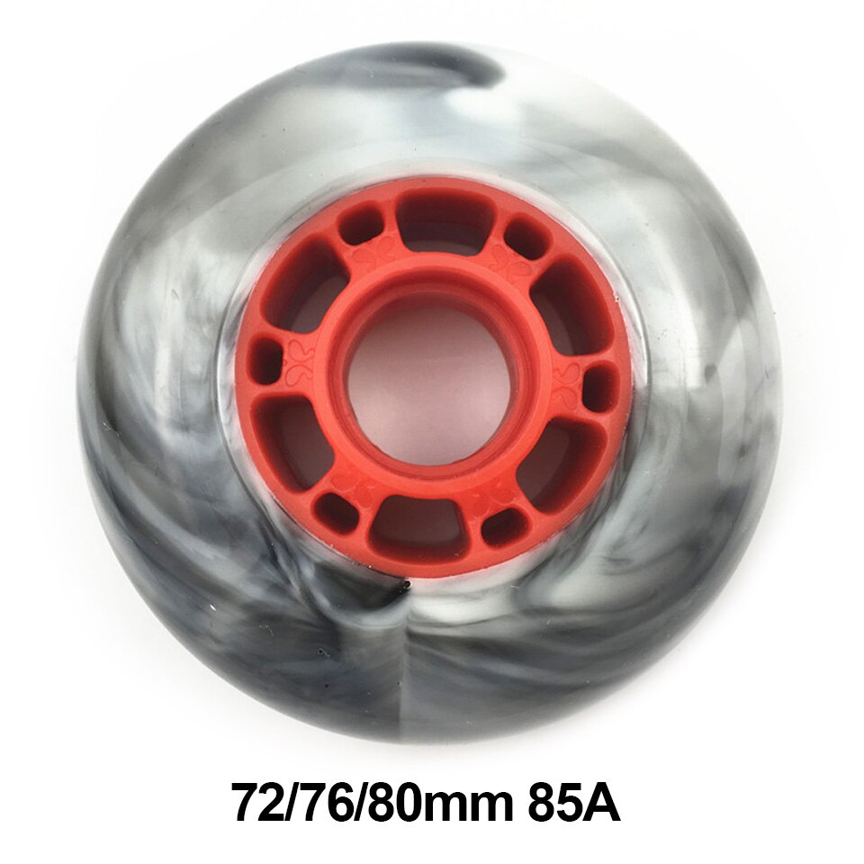 72mm 76mm 80mm 85A Inline Skate Wheels for Slalom Sliding Free Skating Roller Skates for Training Match Kids Adult Patine Tires
