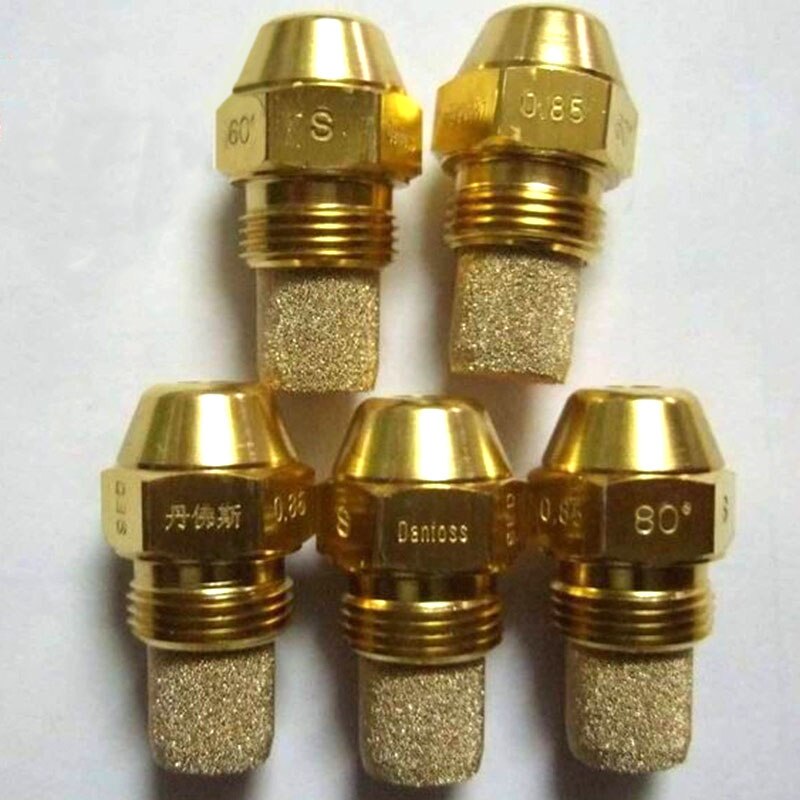 3pcs 80* Degrees 1.0 GPH Solid type S DANFOSS Oil Burner Nozzle with Free Wrench B/ ES/ R/ AS /P /PLP