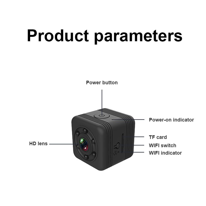 Action Camera HD 1080P WiFi Sports Video Recording Waterproof Portable Outdoor DV Camera @M23