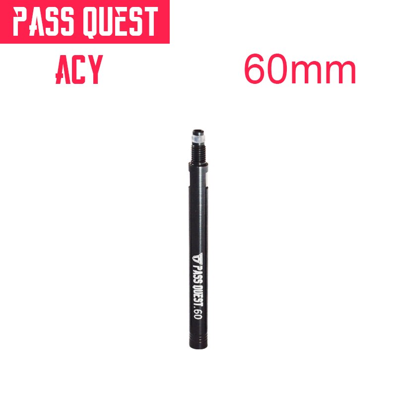Pass Quest Road Fiets wielen 20mm 40mm 60mm Franse ventiel Verwijderbare extender Presta Valve Tire Extender Cap core Adapter onderdelen: detachable 60mm