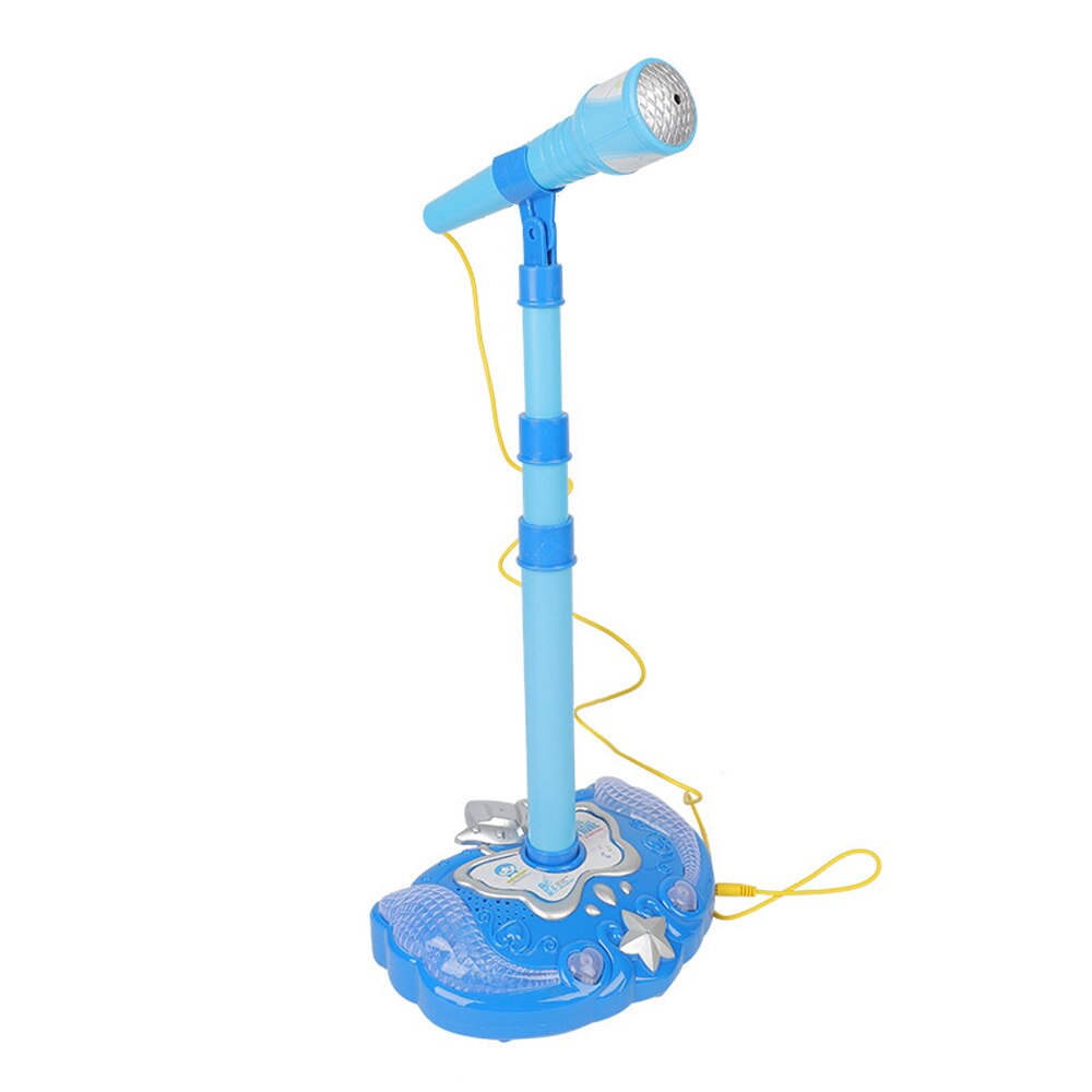 Early Childhood Education Single Microphone Karaoke Singing And Vocal Cord Luminous Toys Connected To Mobile Phone MP3 Toys