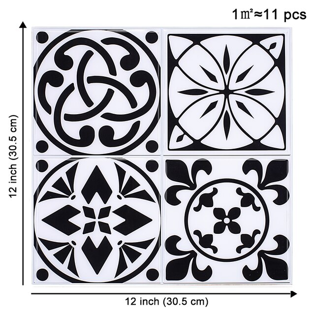 EasyTiles Premium Peel and Stick Tiles Talavera Mexican 3D Mosaic Backsplash Sticker For Kitchen Bathroom Decor - 1 Sheet: T80721