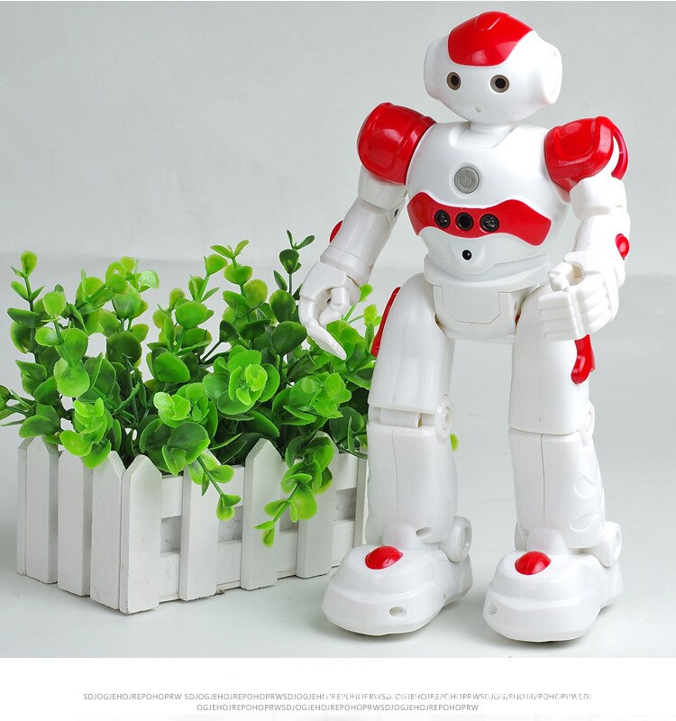 Robot de juguete a control remoto para niños, juguete educativo de Robot inteligente que canta y habla, con sentido humanoide inductivo, de Navidad