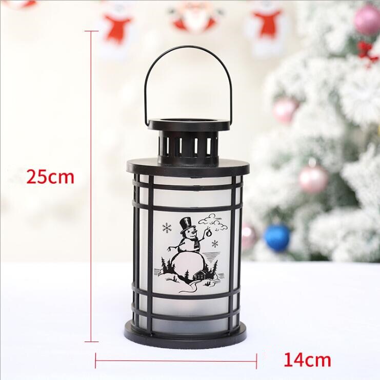 Christmas LED Lantern - Hanging Decorative Light - Festive Home Decor: 7