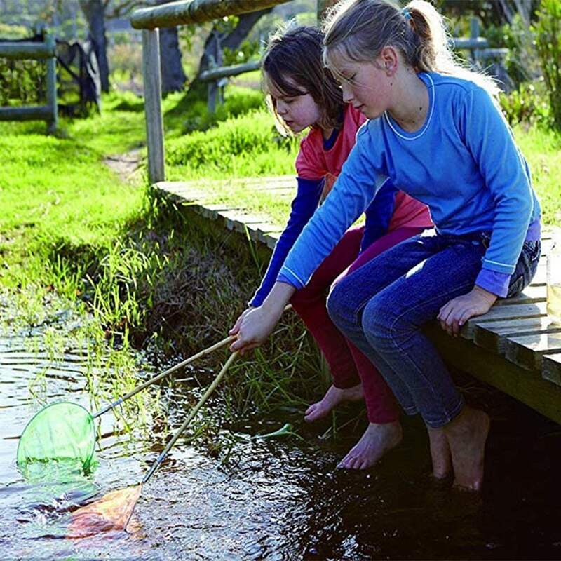 14 pacchetto Telescopica Farfalla Insetto Netto Cattura di Reti Da Pesca Giocattolo per il bambino la Cattura di Insetti e Piccoli Pesci